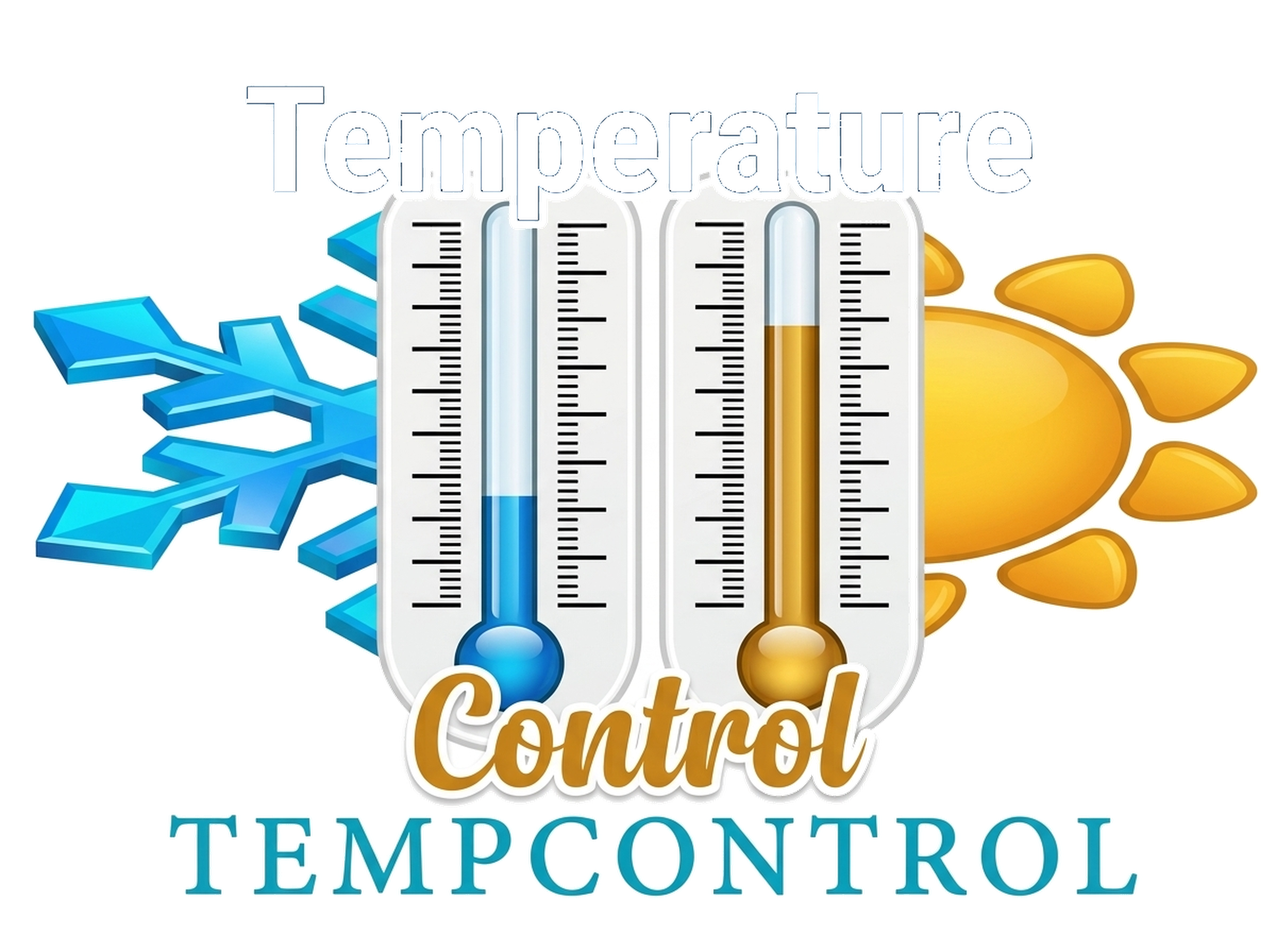 Dark Mode Temp Control Logo